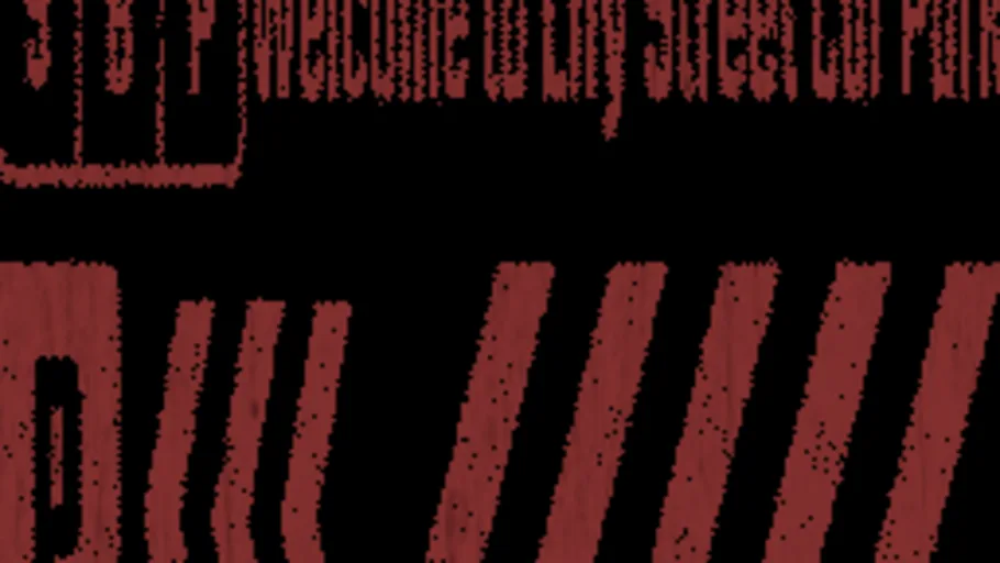 Decal Sign Carpark Red a