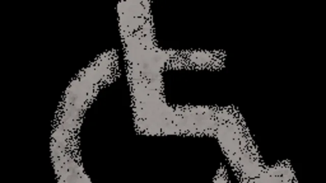 Decal Street Disabled Marking a