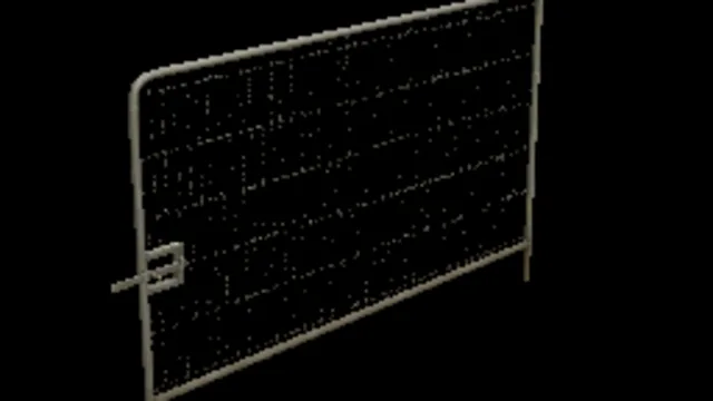 Fence Panel Gate