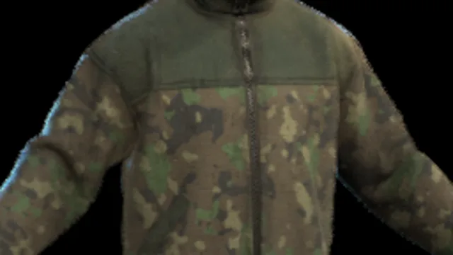 Fleece Jacket Camo