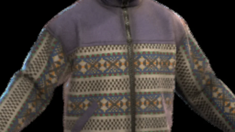 Fleece Jacket Purple