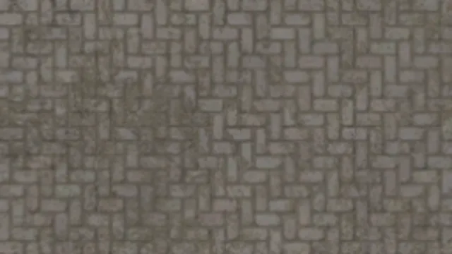 Floor Herringbone Brick Old