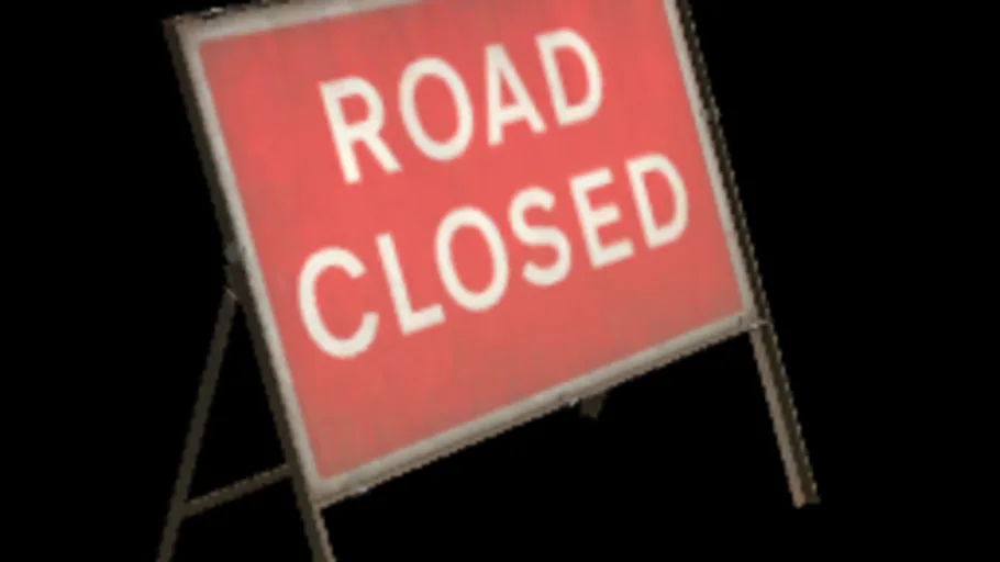 Folding Construction Sign