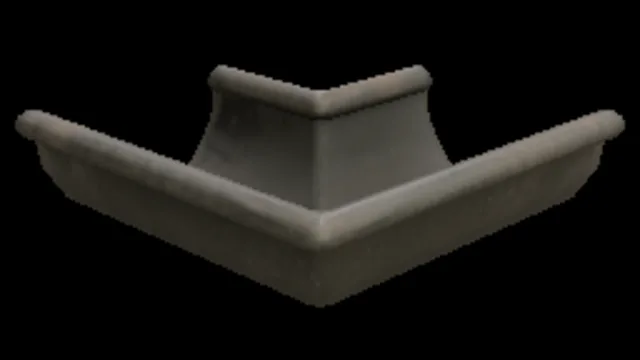 Gutter Roof Pipe Corner a