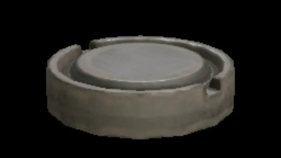 Gutter Wall Pipe Cap a