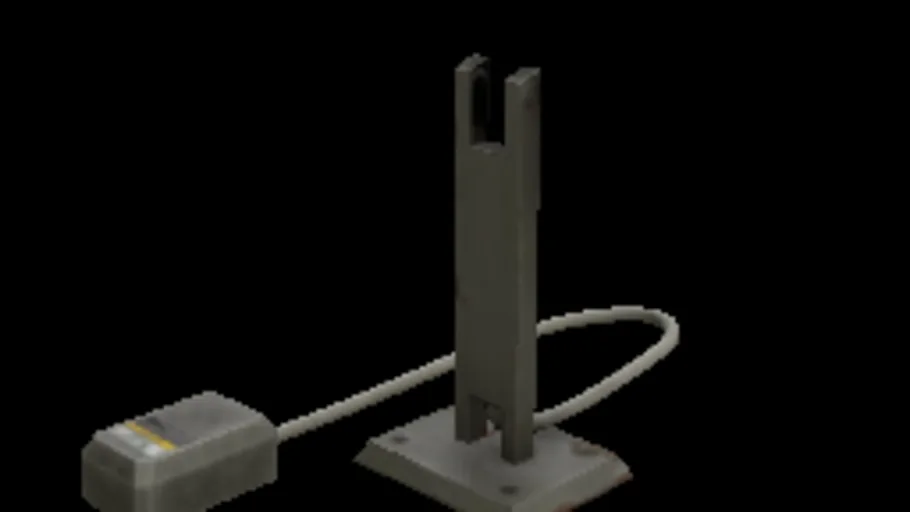 Industrial wall light mount