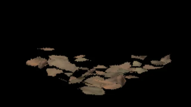 Leaves Scatter Corner 2