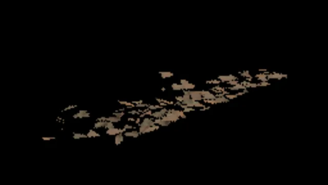 Leaves Scatter Straight 1
