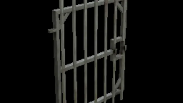 Metal Fences Gate Small Left
