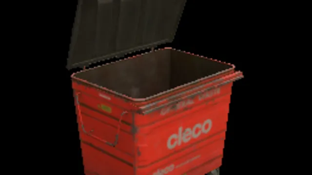 Metal Wheely Bin