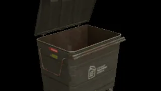 Metal Wheely Bin 02