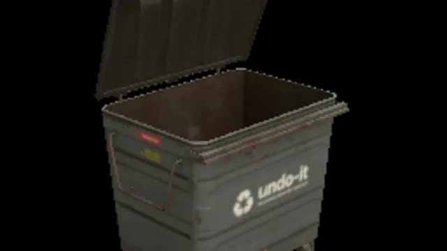 Metal Wheely Bin 05