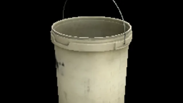 Plastic Bucket Open