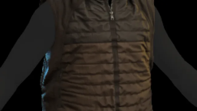 Puffer Gilet Brown