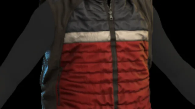 Puffer Gilet Red