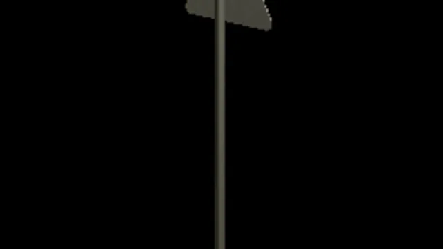 Road Sign Triangle Flipped