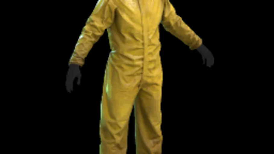 Scientist Hazmat Yellow