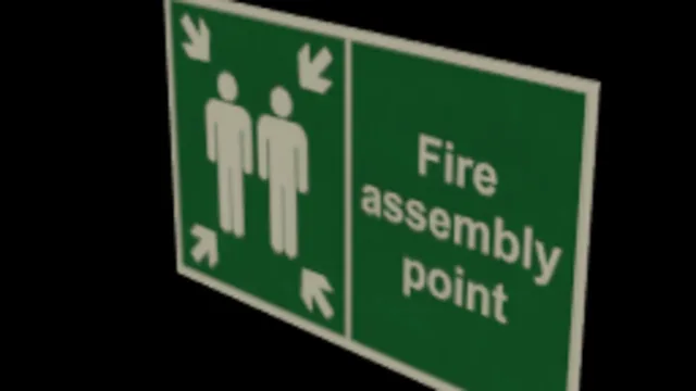 Assembly Point Sign 02