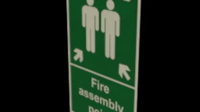 Assembly Point Sign 03