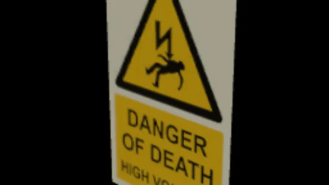 Signage Danger 04
