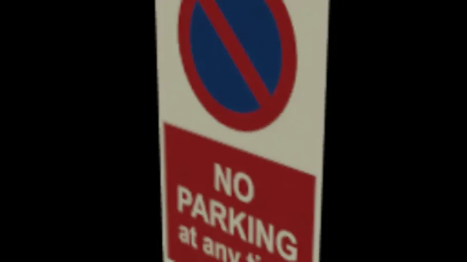 No Parking Sign 01