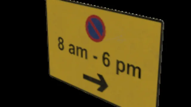 No Parking Sign 05