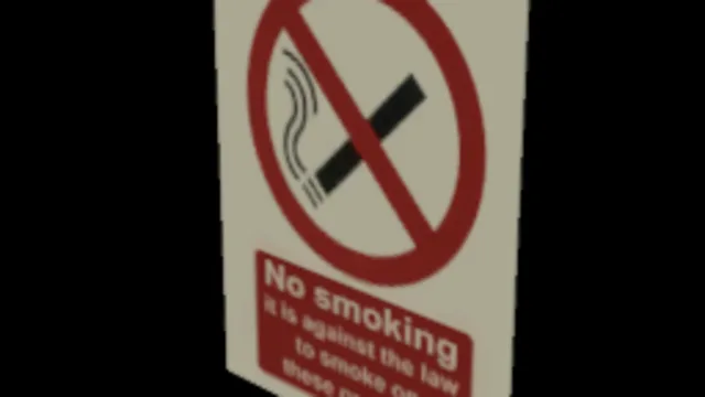 No Smoking Sign 01