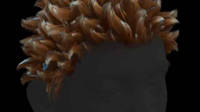 Spiky Hair Frosted Tips