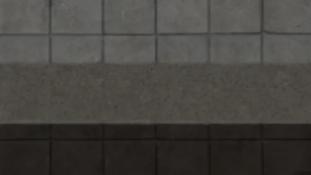Stone Brick Tile Blend Dirt Wet