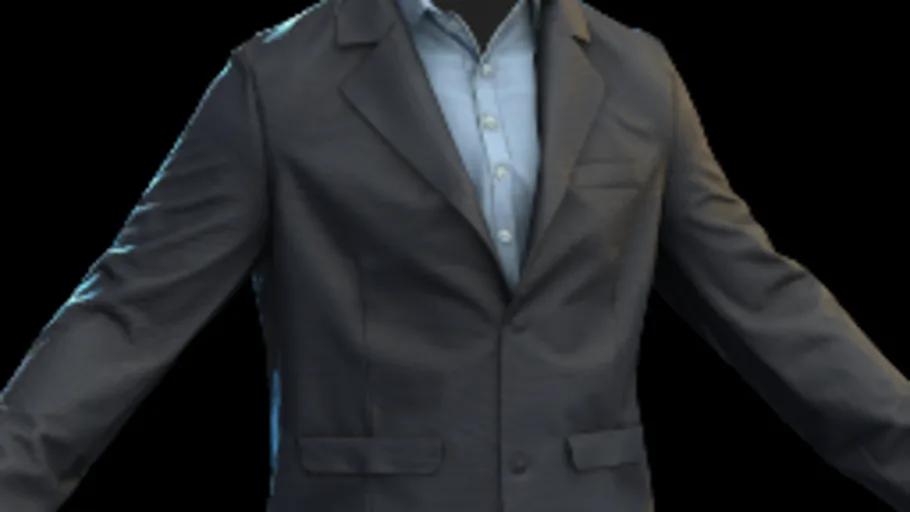 Suit Jacket Blue