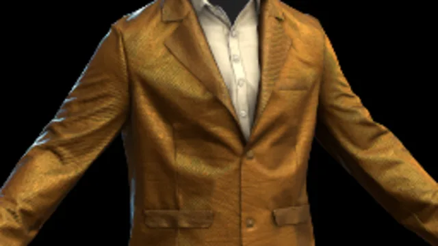 Suit Jacket Gold