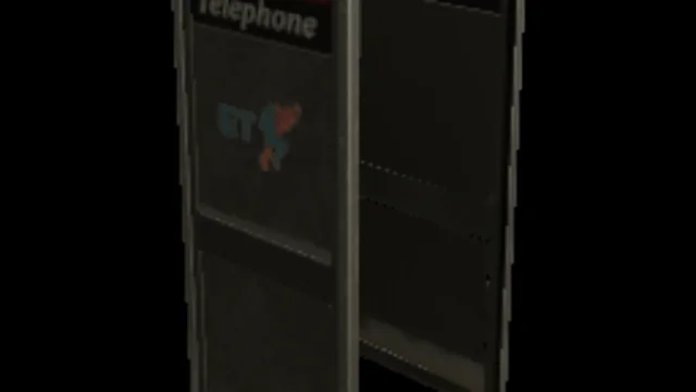 Telephone Box no door