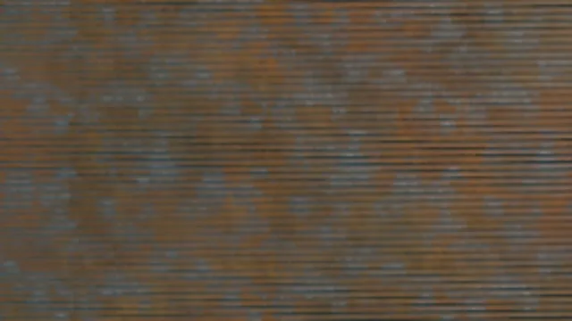 Thread a rusty