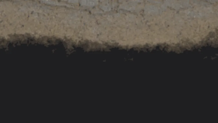 Trim Cracked Asphalt Border a