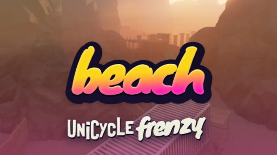 Unicycle Frenzy Beach