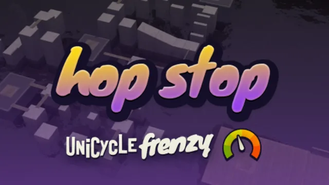 Unicycle Frenzy Hop Stop