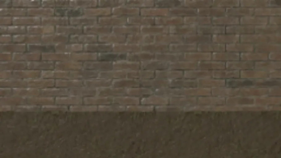 Wall Brick Blend Older Dirt