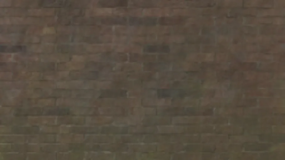 Wall Brick Old Bottom Moss