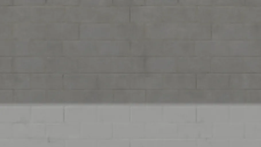 Wall Cinderblock a Blend Paint