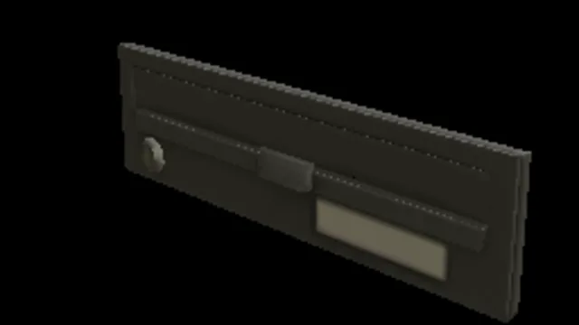 Wall Letter Box Door 01