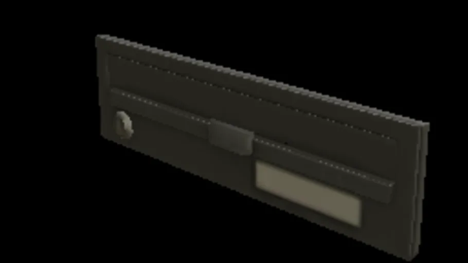 Wall Letter Box Door 01