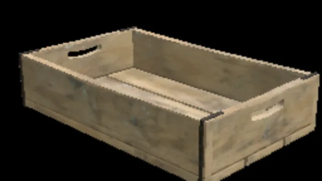Wooden Crate 1