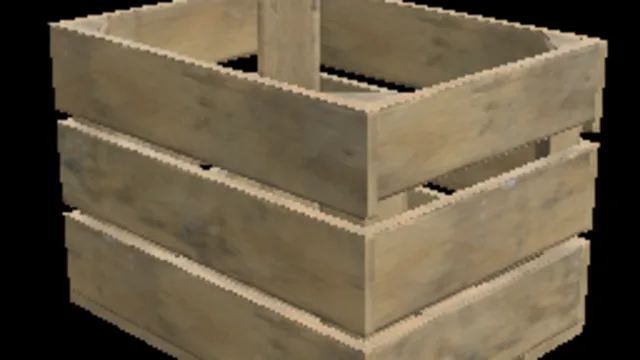 Wooden Crate 02