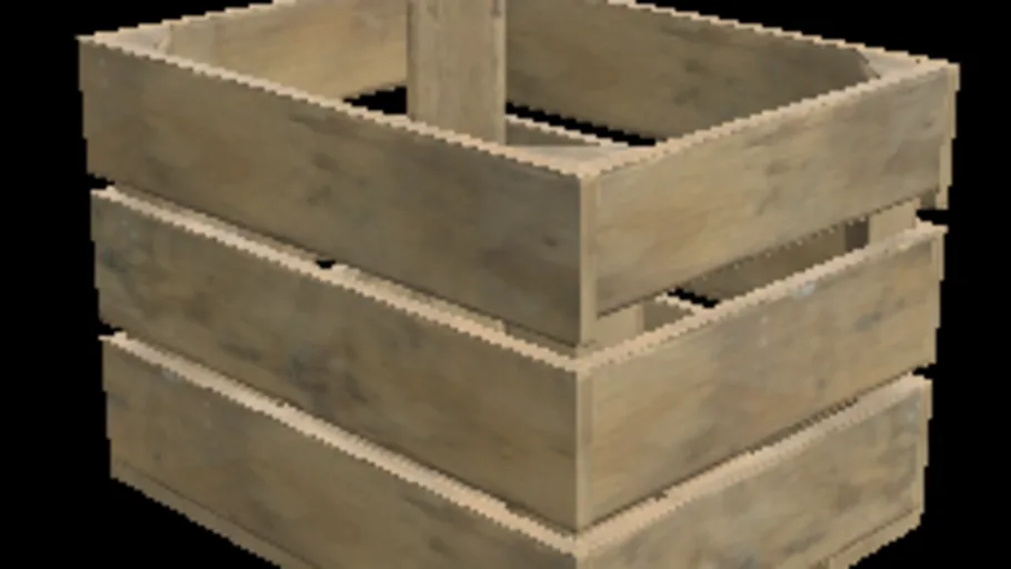 Wooden Crate 02