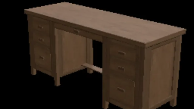 Wooden Desk 1