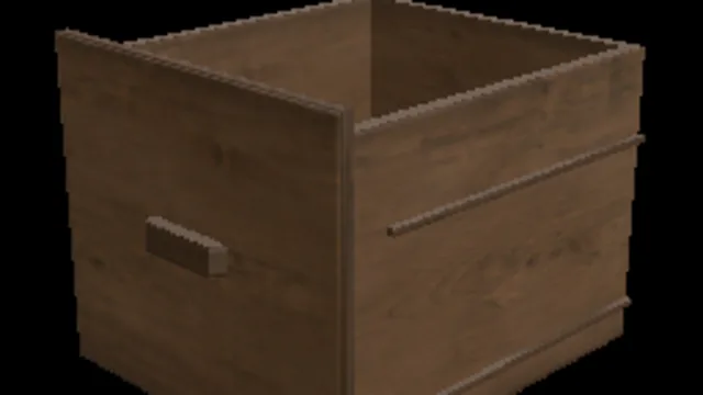 Wooden Desk Drawer Large 2