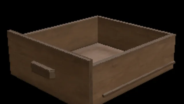Wooden Desk Drawer Small 2