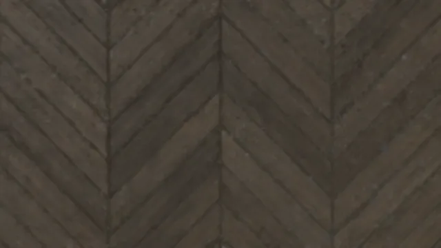 Wooden Floor Chevron a Dirty
