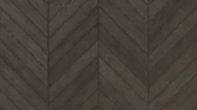 Wooden Floor Chevron a Dirty
