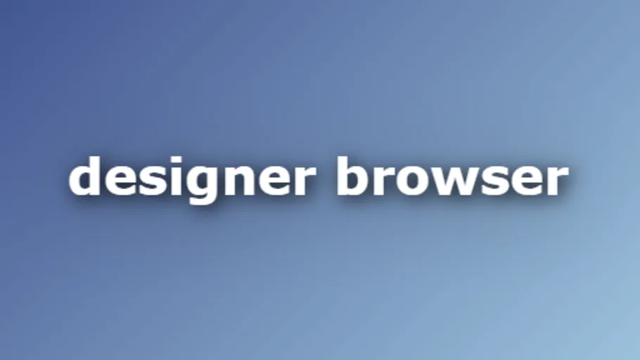 Designer Browser